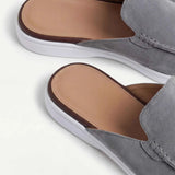Yacht Men's Suede Mules, Grey