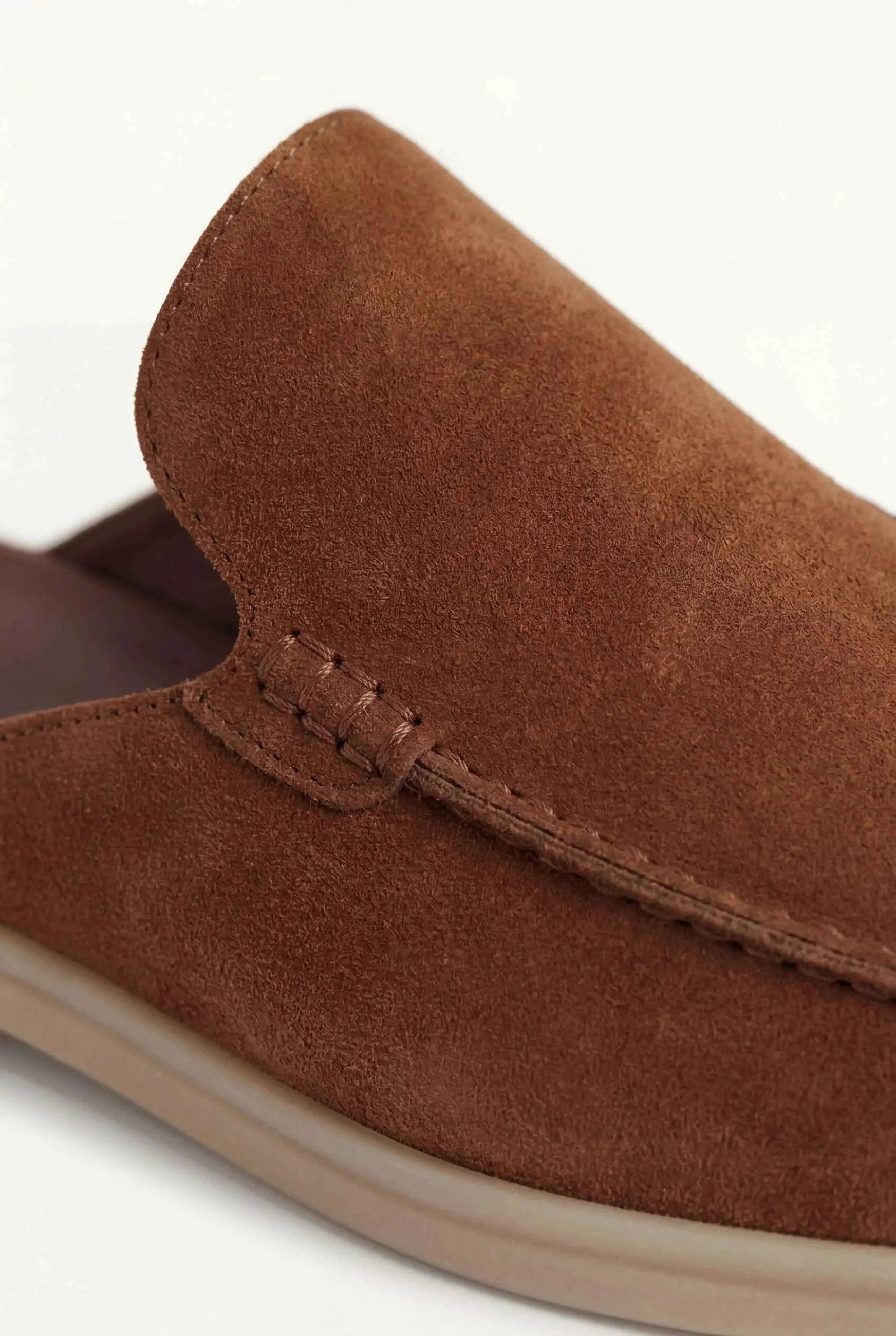 Mule Yacht i Brun Suede