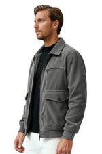 Men's Corduroy Jacket – Gray