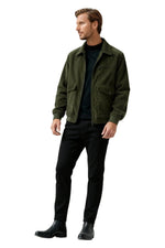 Men's Corduroy Jacket – Military Green