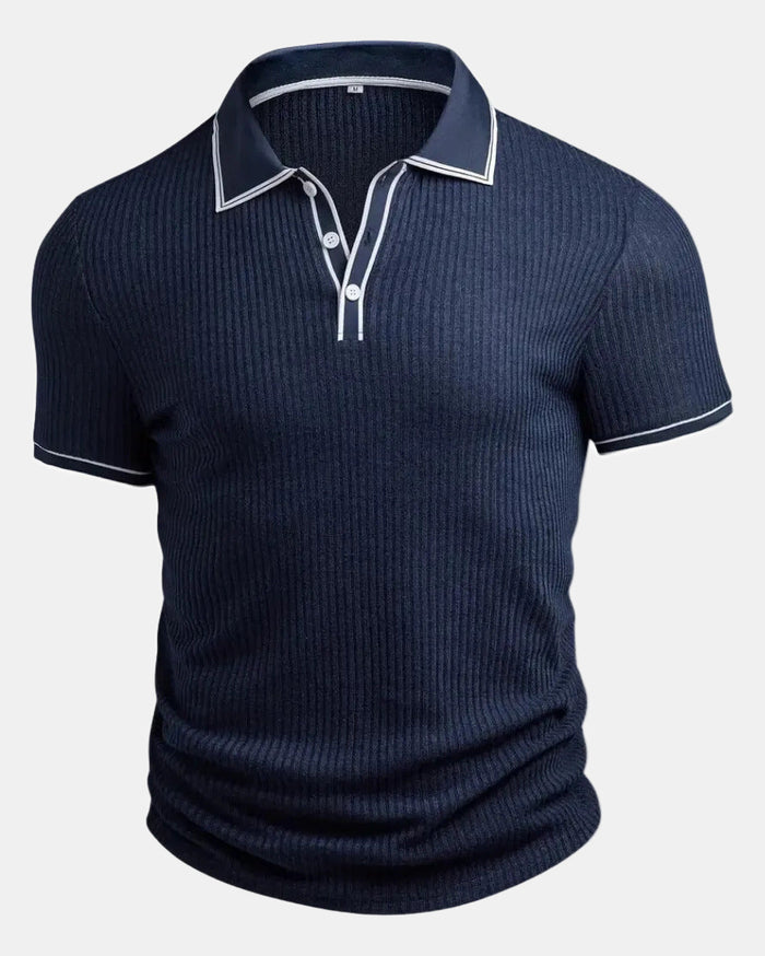 Jasper Men's Polo Shirt, Tailored Structure Mediterranean