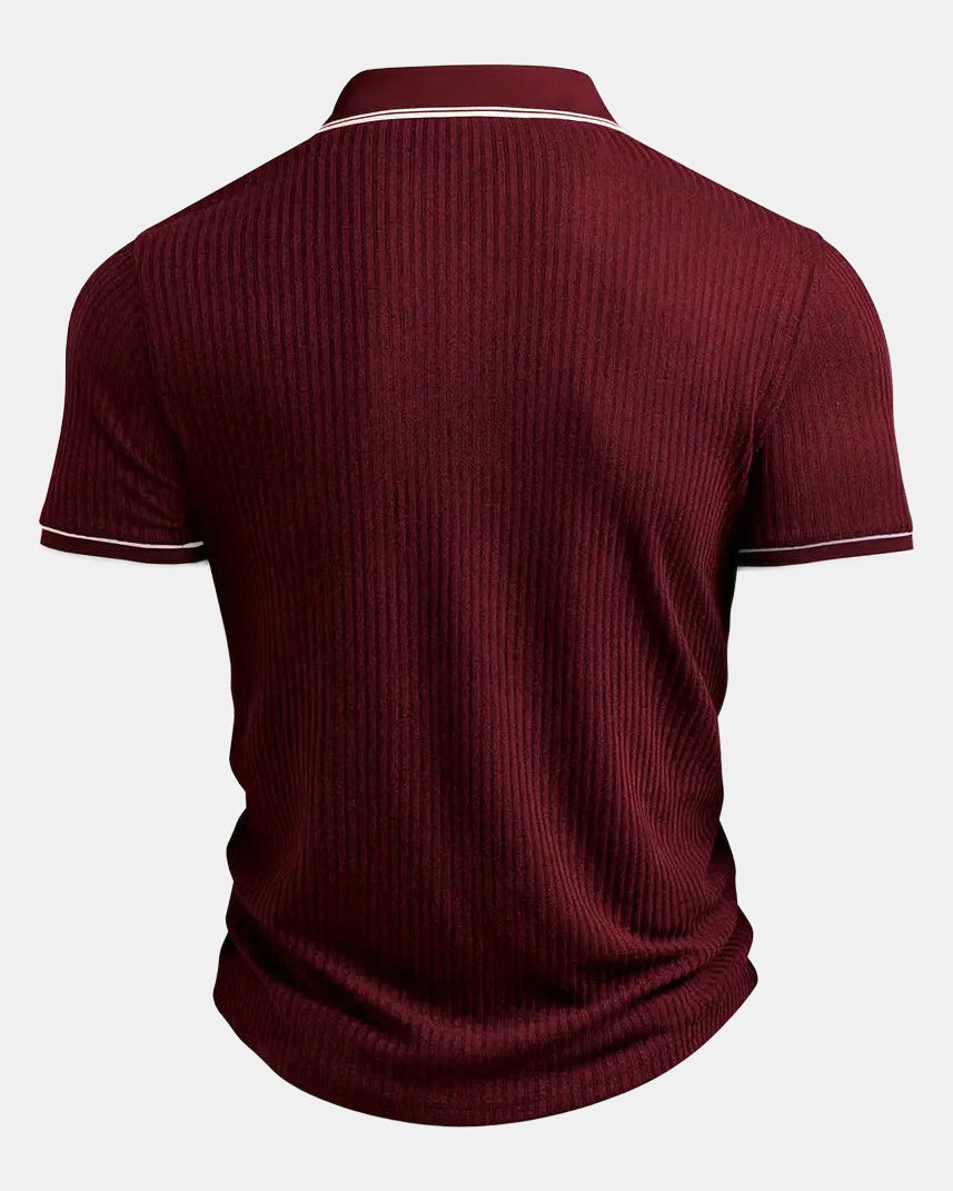 Jasper Men's Polo Shirt, Tailored Structure Mediterranean