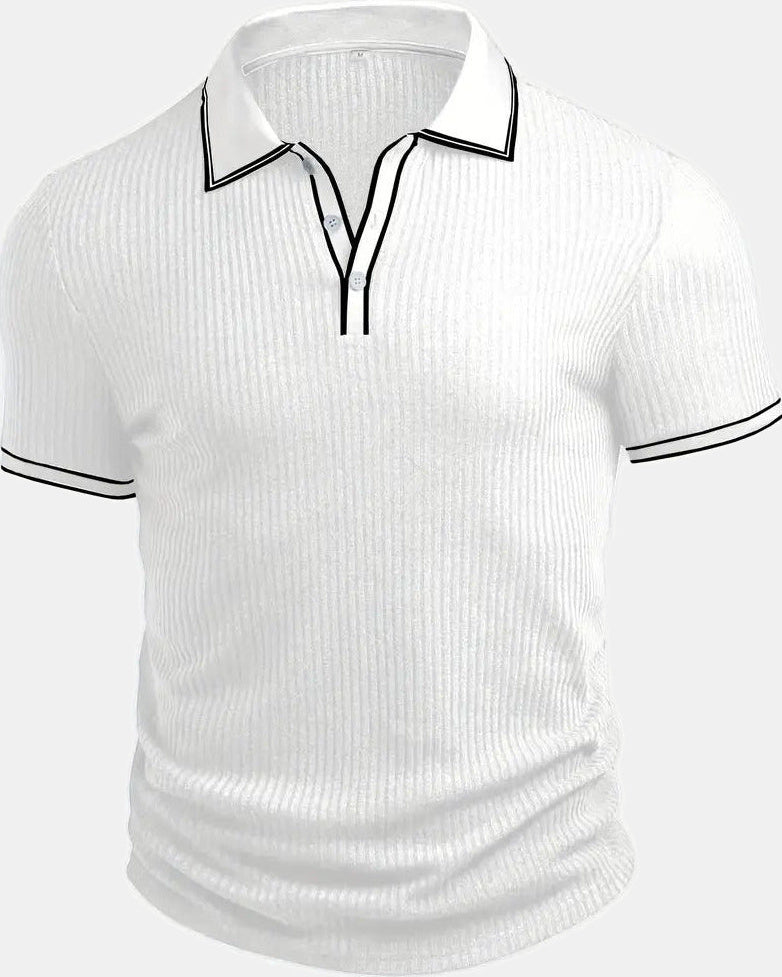 Jasper Men's Polo Shirt, Tailored Structure Mediterranean