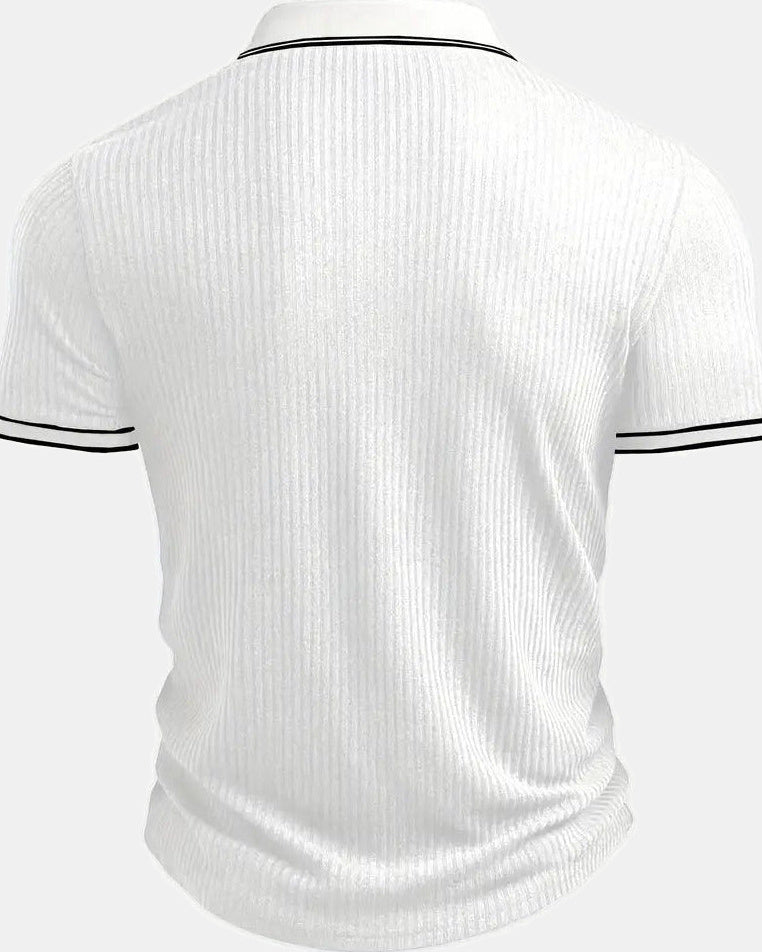 Jasper Men's Polo Shirt, Tailored Structure Mediterranean