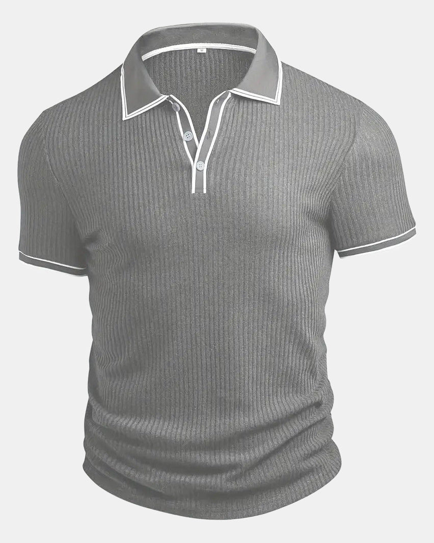 Jasper Men's Polo Shirt, Tailored Structure Mediterranean