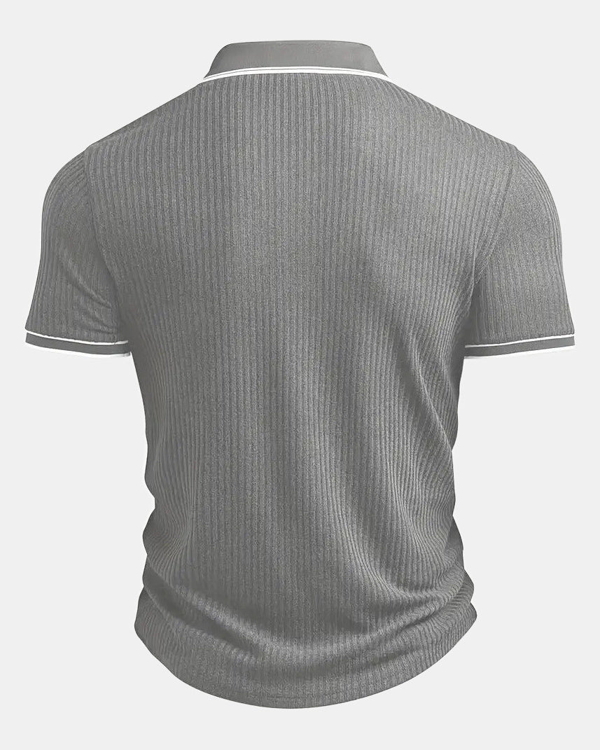 Jasper Men's Polo Shirt, Tailored Structure Mediterranean