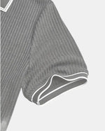 Monaco Ribbed V-Neck Polo