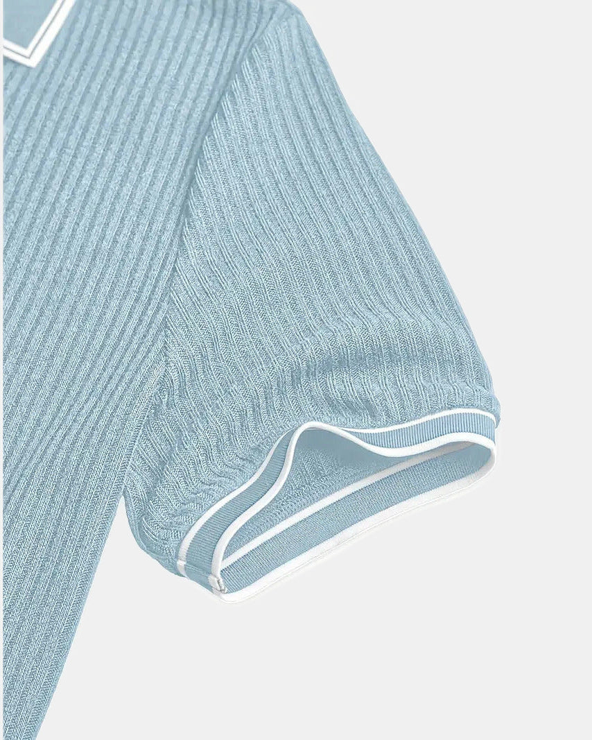 Jasper Men's Polo Shirt, Tailored Structure Mediterranean