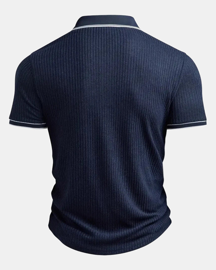 Jasper Men's Polo Shirt, Tailored Structure Mediterranean