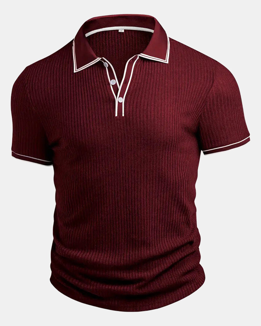 Jasper Men's Polo Shirt, Tailored Structure Mediterranean