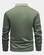 Savannah Contrast Long-Sleeve Polo