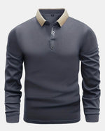 Savannah Contrast Long-Sleeve Polo