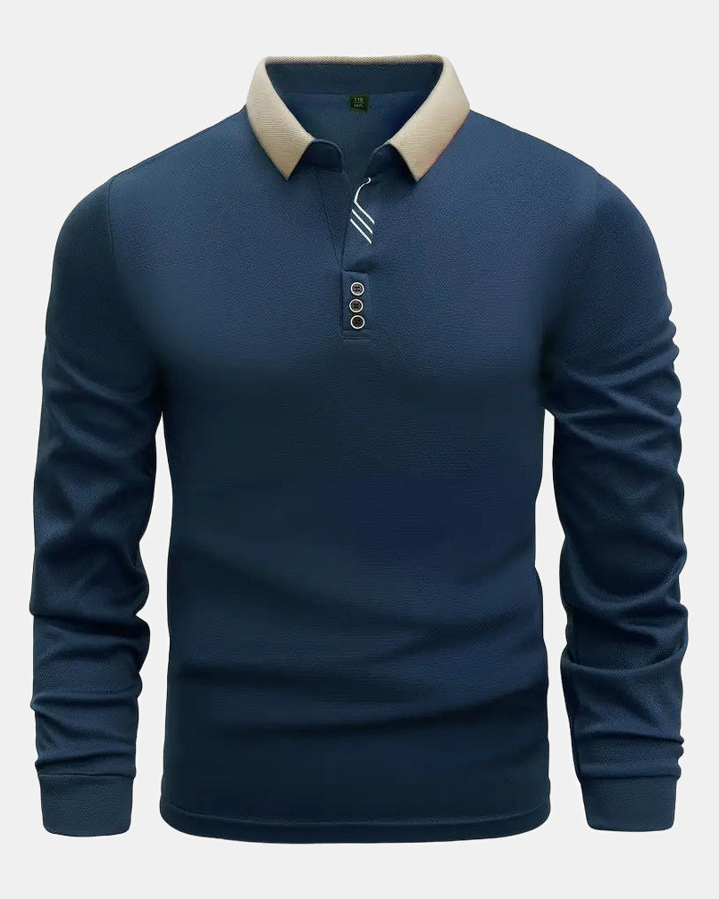 Men's Polo Shirt, Light in Navy