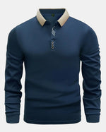 Savannah Contrast Long-Sleeve Polo