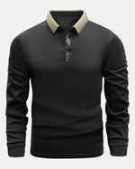 Savannah Contrast Long-Sleeve Polo