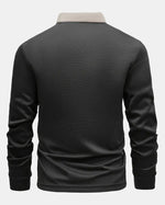 Savannah Contrast Long-Sleeve Polo