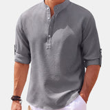 Tangier Band Collar Polo