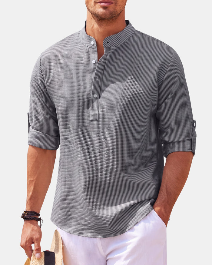 Men's Polo Shirt, Long Sleeve