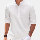 Tangier Band Collar Polo