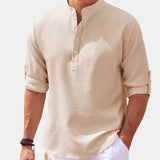 Tangier Band Collar Polo