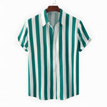 Breathable Striped Summer Shirt