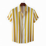 Breathable Striped Summer Shirt