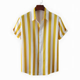 Breathable Striped Summer Shirt