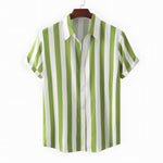 Breathable Striped Summer Shirt