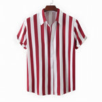 Breathable Striped Summer Shirt