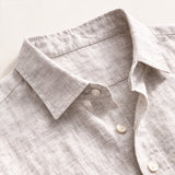 Kensington Men's Shirt in Lightweight Linen, Relaxed Fit