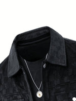 Plaid Suede Jacket