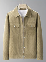 Plaid Suede Jacket