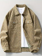 Plaid Suede Jacket