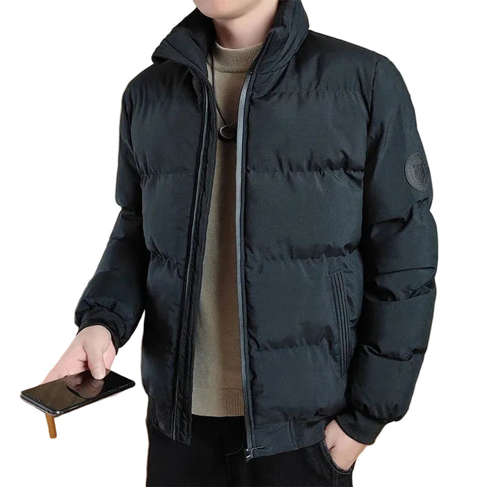 Elegant Men's Wind-Resistant Jacket