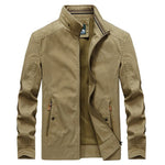 Wind-Resistant Bomber Jacket