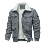 Elegant Corduroy and Fleece Jacket