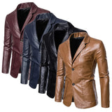 Casual Leather Business Jacket