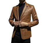 Casual Leather Business Jacket