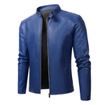 Elegant Men's Leather Biker Jacket