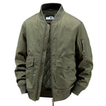 Elegant Cotton Bomber Jacket