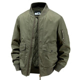 Elegant Cotton Bomber Jacket