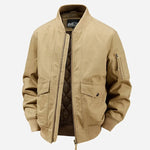 Elegant Cotton Bomber Jacket