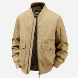 Elegant Cotton Bomber Jacket