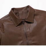 Vintage Motorcycle Leather Jacket
