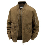 Elegant Cotton Bomber Jacket