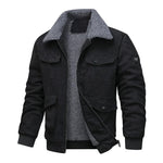 Elegant Corduroy and Fleece Jacket