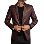 Casual Leather Business Jacket