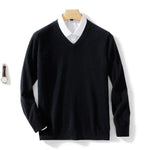 Elegant V-Neck Sweater