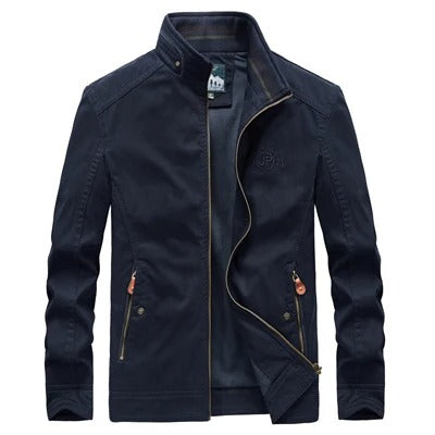 Wind-Resistant Bomber Jacket