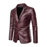 Casual Leather Business Jacket